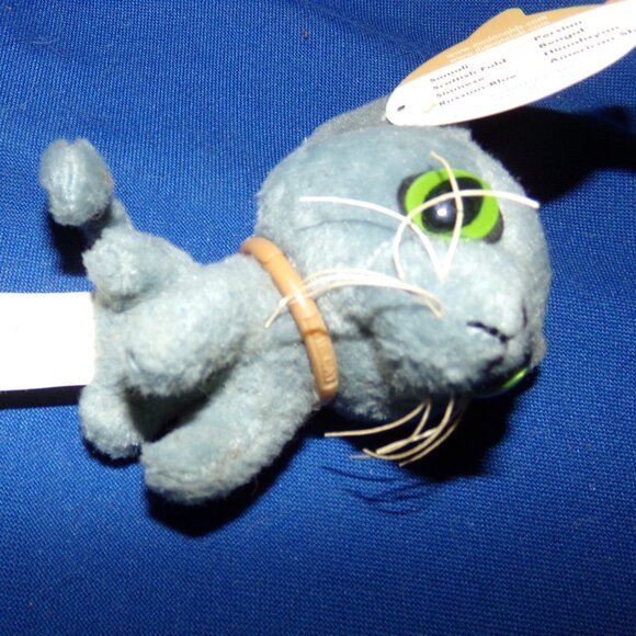 Vintage Artlist Collection "The Cat" Russian Blue Small Stuffed Animal-McDonalds - Picture 5 of 9